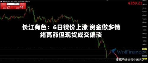 长江有色：6日镍价上涨 资金做多情绪高涨但现货成交偏淡-第2张图片