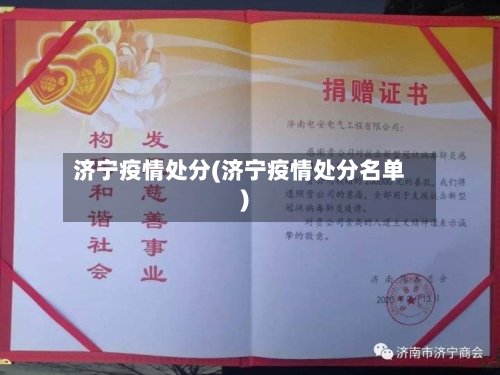 济宁疫情处分(济宁疫情处分名单)